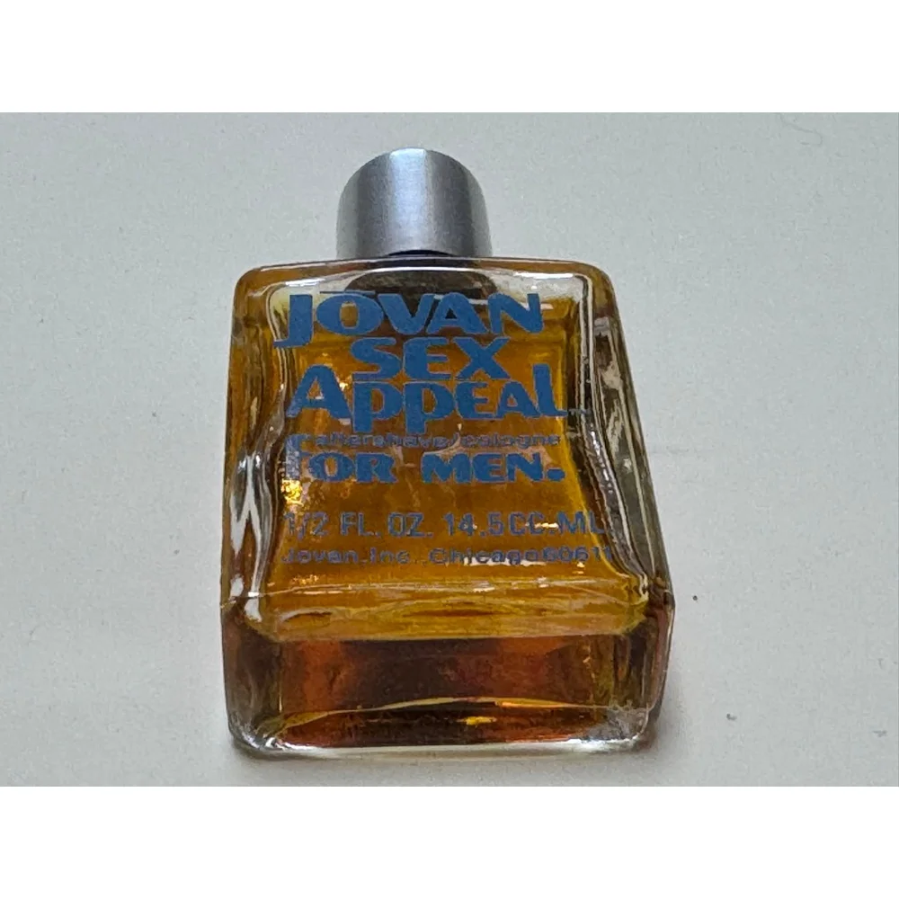 Vintage Collectible Jovan Sex Appeal Aftershave/Cologne - OOP